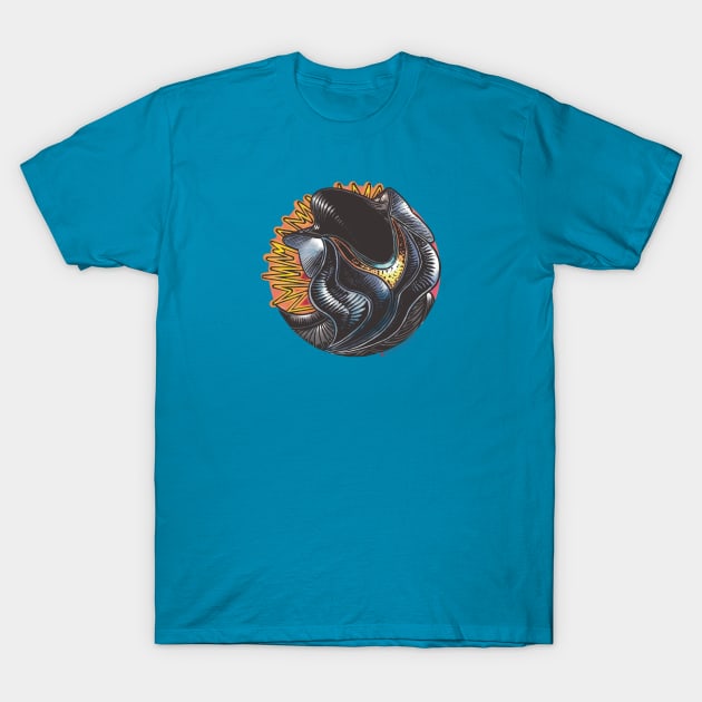 Swirl Shin Mefilas T-Shirt by bennygesserit